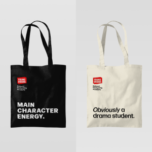 Young Drama Tote Bag